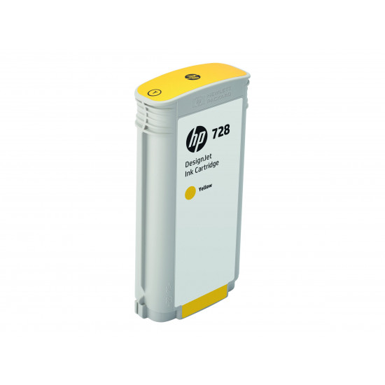 HP 728 130-ml Yellow Ink Cartridge