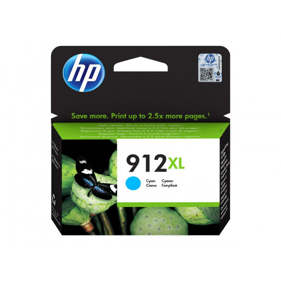 HP 912XL High Yield Cyan Ink