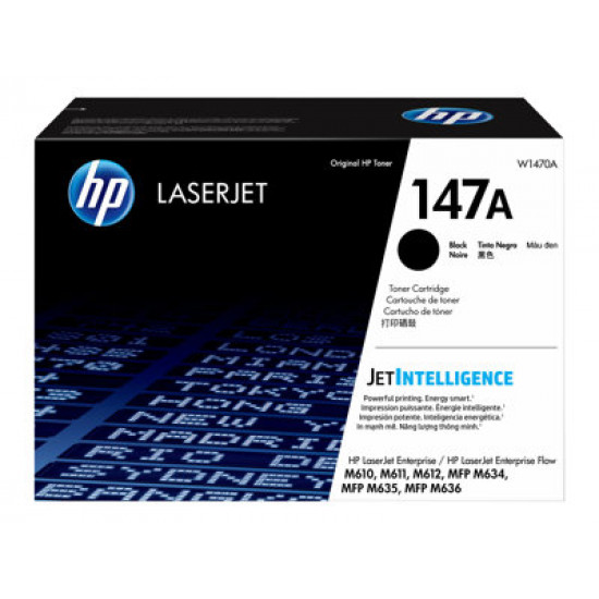 HP 147A Black LaserJet Toner Cartridge 10.500 pages