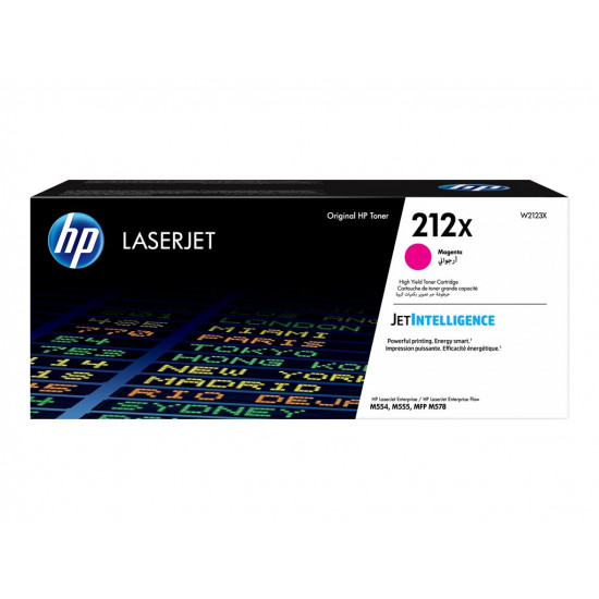 HP 212X High Yield Magenta Original LaserJet Toner Cartridge