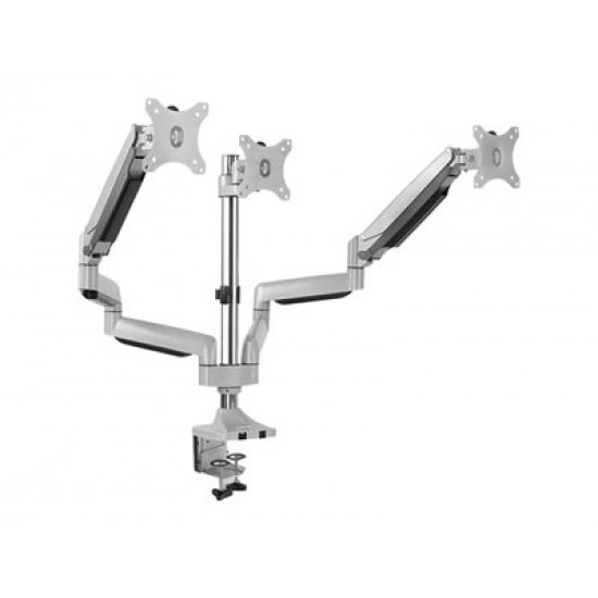 LOGILINK BP0052 - Triple alumium monitor desk mount.13-27 max 7 kg