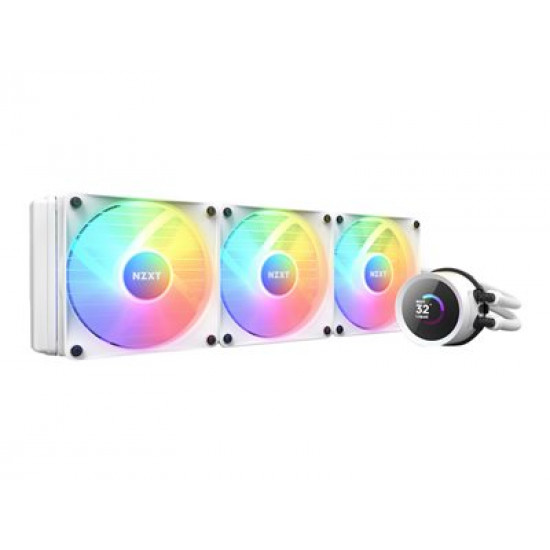 NZXT CPU water cooling Kraken 360 RGB LCD White