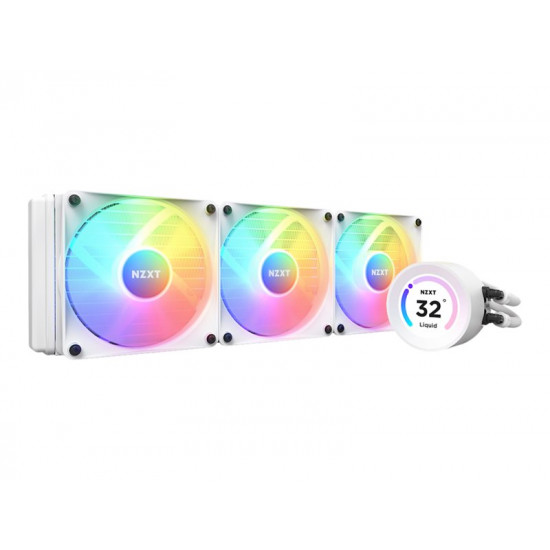 NZXT CPU water cooling Kraken Elite 360 RGB LCD White