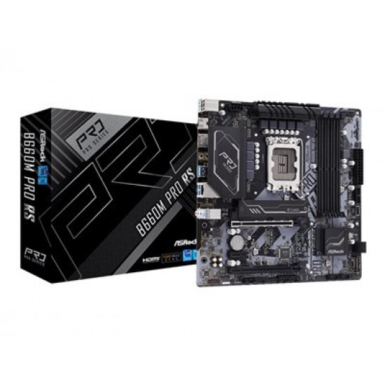 ASROCK B660M Pro RS LGA1700 4x DDR4 DIMM HDMI DP 1xPCIe 5.0 x16 1xPCIe 4.0 x16 1xPCIe 3.0 x1