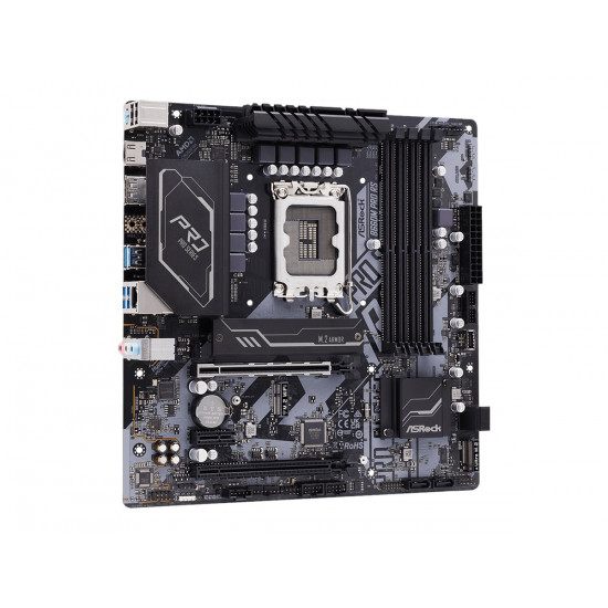 ASROCK B660M Pro RS LGA1700 4x DDR4 DIMM HDMI DP 1xPCIe 5.0 x16 1xPCIe 4.0 x16 1xPCIe 3.0 x1