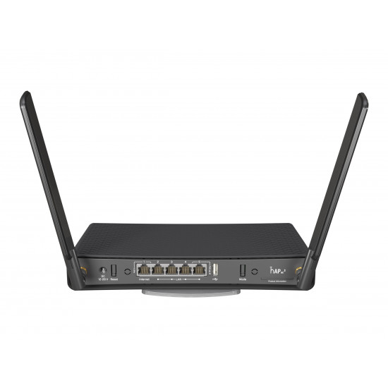 MIKROTIK RBD53iG-5HacD2HnD hAP ac3 WiFi Router AC Dual Band 5x RJ45 1000Mb/s 1xPoE 1xUSB