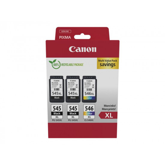 CANON PG-545XLx2/CL-546XL Ink Cartridge MULTI