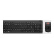 LENOVO Essential Wireless Combo Keyboard & Mouse Gen2 Black US Euro 103P