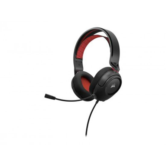 CORSAIR HS35 v2 Multiplatform Gaming Headset Red