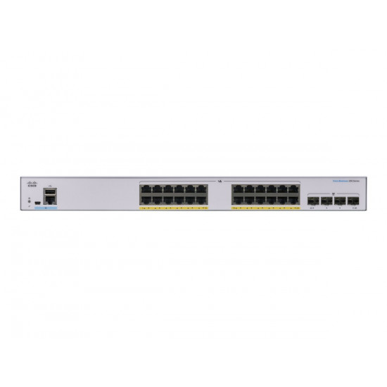 CISCO Business CBS250 switch intelligent 24-port GE PoE 4x1G SFP