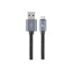 GEMBIRD CCB-mUSB2B-AMCM-6 Gembird USB 2.0 cable to type-C, cotton braided, metal connectors, 1.8m, black