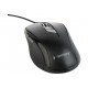 GEMBIRD MUS-6B-01 optical mouse 1600DPI USB Black 1.35m cable length