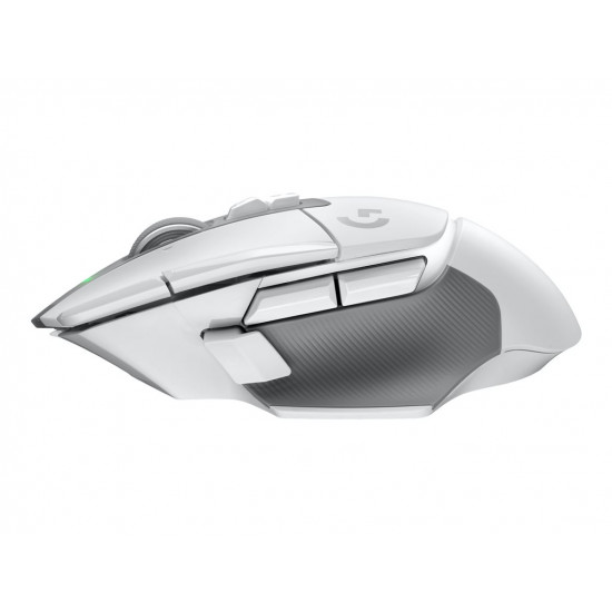 LOGITECH G G502 X LIGHTSPEED Mouse optical 8 buttons wireless 2.4 GHz USB LOGITECH LIGHTSPEED receiver white