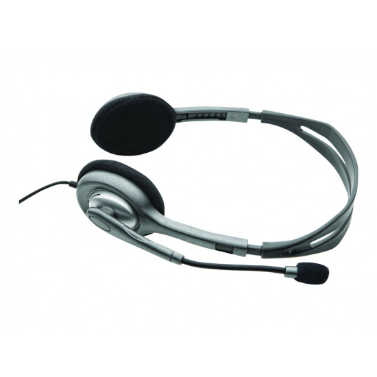 LOGITECH Stereo Headset H110 Headset on-ear wired