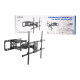 LOGILINK BP0151 TV wall mount 50-90inch tilt swivel 75 kg max