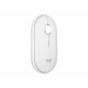 LOGITECH Pebble Mouse 2 M350s Mouse optical 3 buttons wireless Bluetooth 5.2 LE tonal white