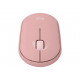 LOGITECH Pebble Mouse 2 M350s Mouse optical 3 buttons wireless Bluetooth 5.2 LE tonal rose