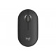 LOGITECH Pebble Mouse 2 M350s Mouse optical 3 buttons wireless Bluetooth 5.2 LE tonal graphite