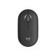 LOGITECH Pebble Mouse 2 M350s Mouse optical 3 buttons wireless Bluetooth 5.2 LE tonal graphite