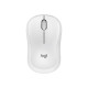 LOGITECH M240 Silent Mouse right and left-handed optical 3 buttons wireless Bluetooth off-white