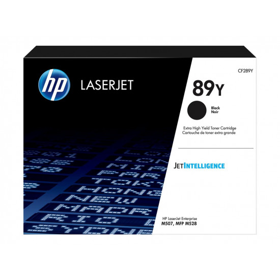 HP 89Y Black LaserJet Toner Cartridge