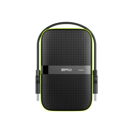 SILICONPOW SP040TBPHDA60S3K External HDD Silicon Power Armor A60 2.5 4TB USB 3.0, IPX4, Black