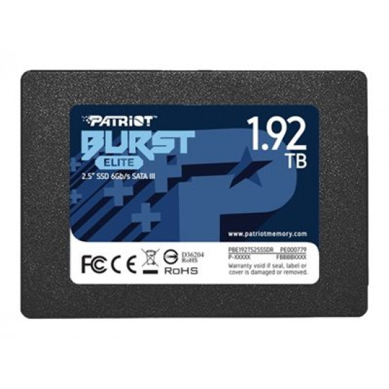 PATRIOT Burst Elite 1.92TB SATA 3 2.5inch SSD