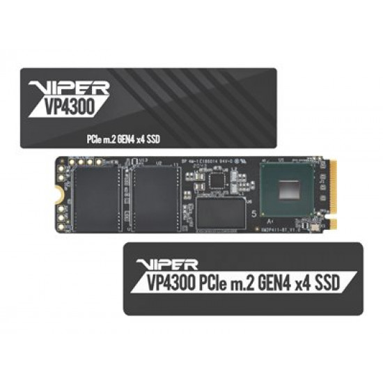 PATRIOT VIPER VP4300 1TB M.2 2280 SSD NVMe PCIe Gen4X4 up to 7400MB/s