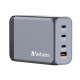 VERBATIM Charger GNC-240 GaN with 4 Port 240W USB A/C EU/UK/US