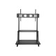 LOGILINK BP0085 TV monitor cart 60-105inch height adjustable 150kg max.