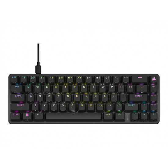 CORSAIR K65 PRO MINI RGB Optical-Mechanical Gaming Keyboard Backlit RGB LED CORSAIR OPX Switches Black