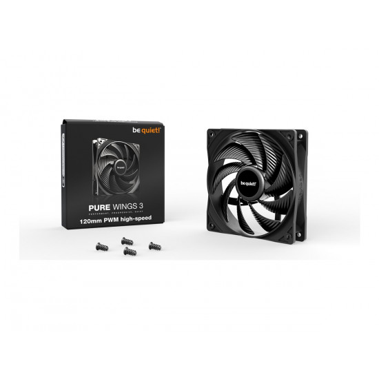 BE QUIET PURE WINGS 3 120mm PWM high-speed Fan