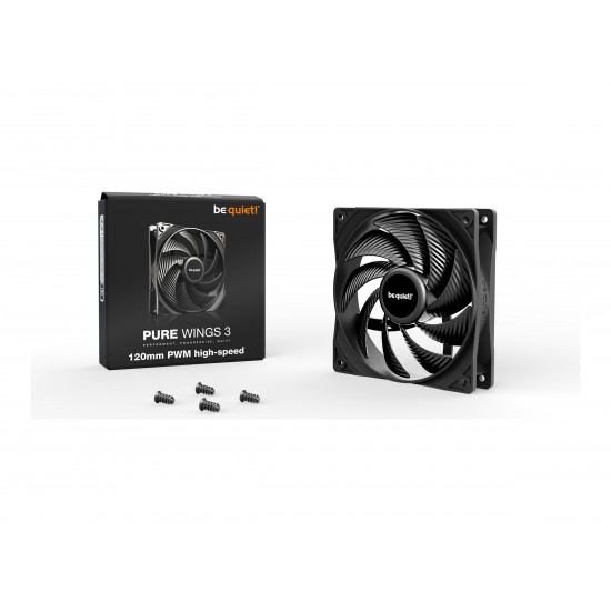 BE QUIET PURE WINGS 3 120mm PWM high-speed Fan