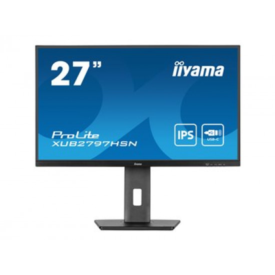 IIYAMA XUB2797HSN-B1 27inch IPS 1920x1080 250cd/m2 1ms HDMI DP USB