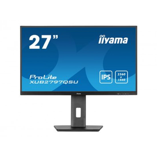 IIYAMA XUB2797QSU-B1 27inch IPS 2560x1440 250cd/m2 1ms HDMI DP USB