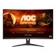 AOC C32G2ZE/BK 31.5inch 1920x1080 VA Curved 240Hz 1MS MPRT FreeSync Premium DPx1 HDMIx1 VESA 100x100 GAMING LINE