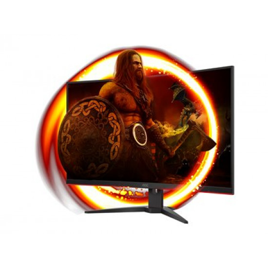 AOC C32G2ZE/BK 31.5inch 1920x1080 VA Curved 240Hz 1MS MPRT FreeSync Premium DPx1 HDMIx1 VESA 100x100 GAMING LINE