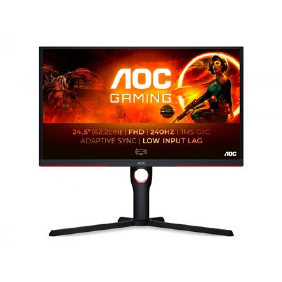 AOC 25G3ZM/BK 24.5inch 1920x1080 VA Flat HAS DP 2xHDMI Brightness 300cd/m2 AOC Gaming