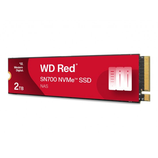 WD Red SSD SN700 NVMe 2TB M.2 2280 PCIe Gen3 8Gb/s internal drive for NAS devices