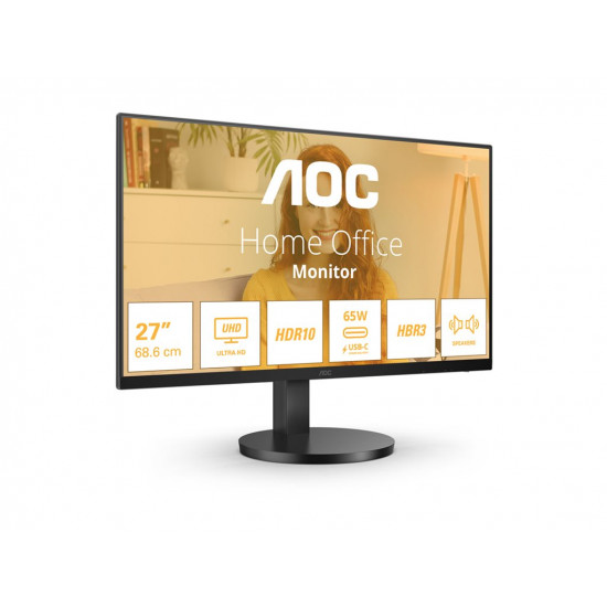 AOC U27B3CF 27inch 3840x2160 2xHDMI USB Black