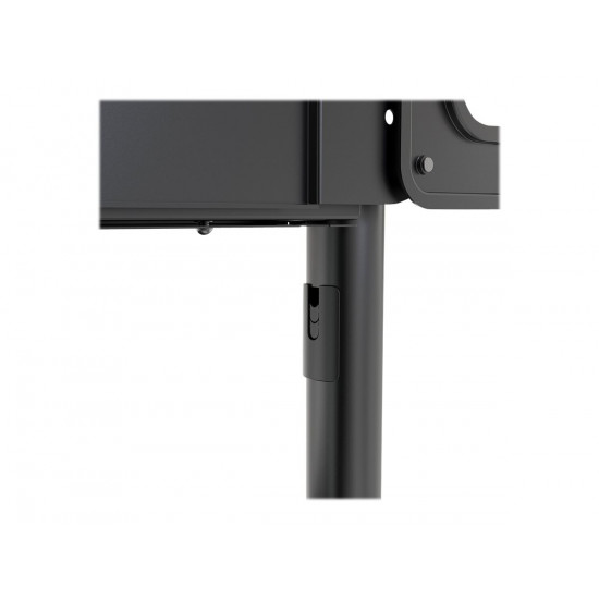 NEOMOUNTS TV/Monitor public Mobile Floorstand 37-70inch max 70kg Height 137cm Tilt Rotate VESA up to 600x400 black