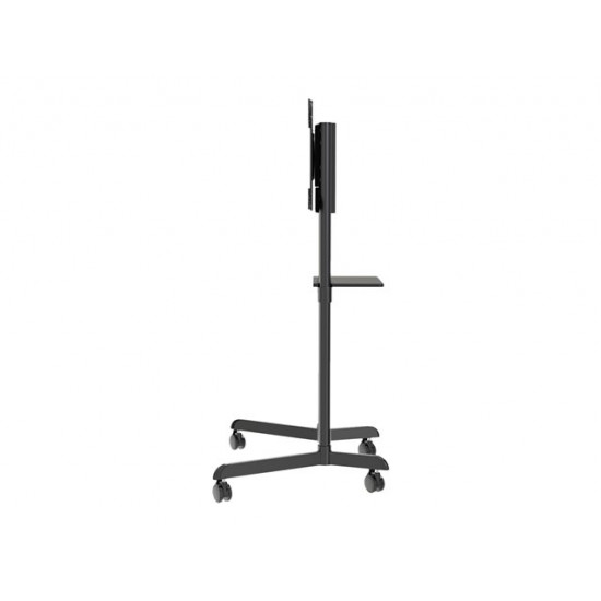 NEOMOUNTS TV/Monitor public Mobile Floorstand 37-70inch max 70kg Height 137cm Tilt Rotate VESA up to 600x400 black