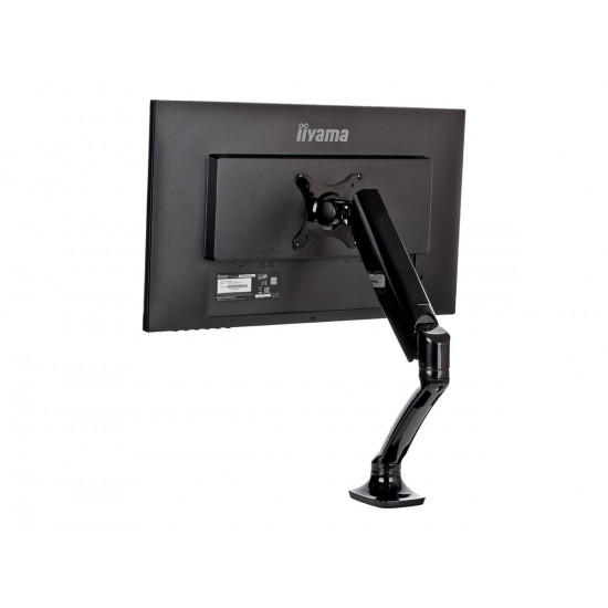 IIYAMA ACC Flexible desk mount with clamp or grommet for single monitor 10-27i height adjustable gas spring VESA 75x75/100x100 1-5kg