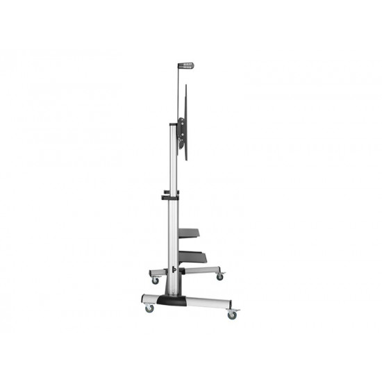 LOGILINK BP0084 TV monitor cart 60-100inch height adjustable 100kg max.