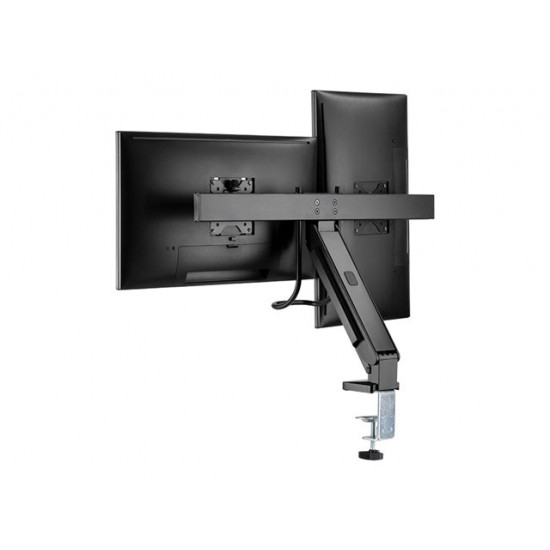 LOGILINK BP0102 Dual Monitor mount 17-27inch steel space-saving