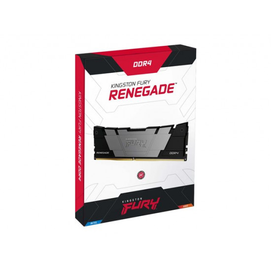 KINGSTON 32GB 3200MT/s DDR4 CL16 DIMM Kit of 2 1Gx8 FURY Renegade Black