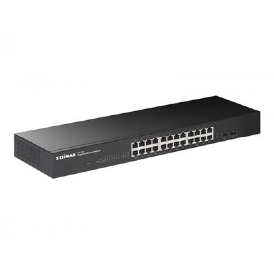 EDIMAX 26-Port Gigabit Switch with 2 SFP Ports