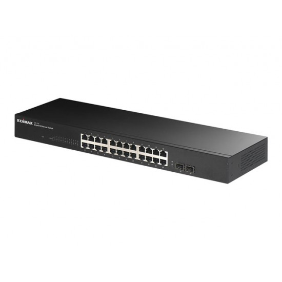 EDIMAX 26-Port Gigabit Switch with 2 SFP Ports