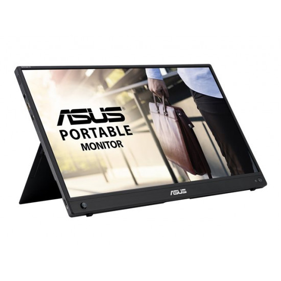 ASUS MB16AWP 15.6inch WLED IPS FHD AG 16:9 60Hz 250cd/m2 5ms Mini HDMI USB Type-C 2x1.5W speaker Black+Gun Metal