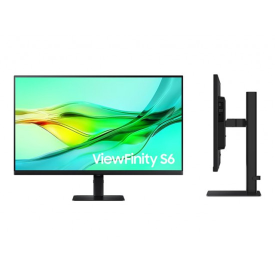 SAMSUNG S32D600U 32inch 16:9 2560x1440 IPS 5ms 100Hz HDR10 sRGB HAS Swivel Pivot HDMI DP USB-C 90W LAN Daisy chain KVM VESA100